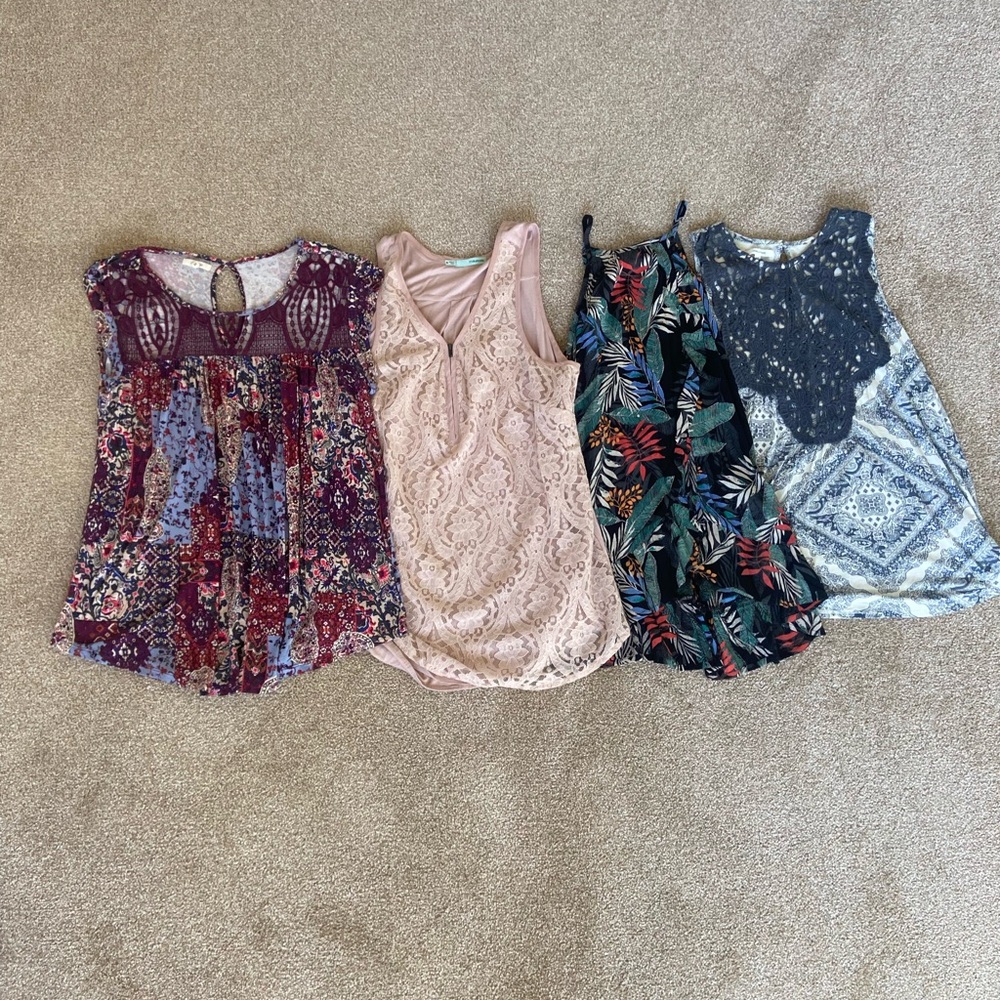 Maurices Women's Tank Tops - Purple, Pink, Black, Blue